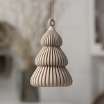 Juletræ i Beige