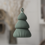 Juletræ i muted green